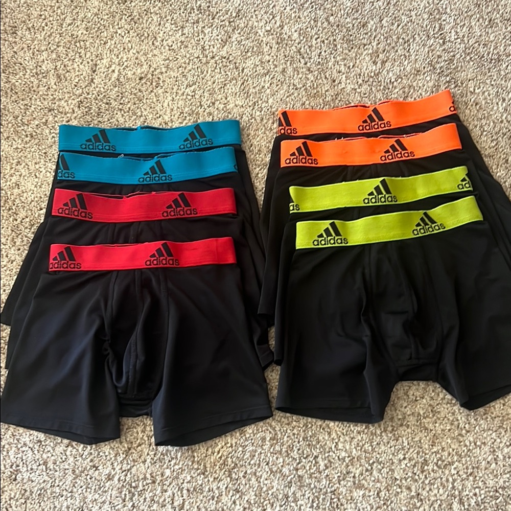 Adidas Boxer Briefs Set - Size Small 6/8